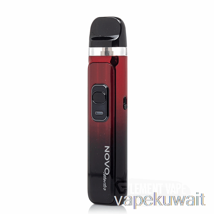 سموك نوفو ماستر 30 واط نظام القرون أحمر أسود Vape مجموعات